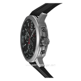 TISSOT T-SPORT T114.417.17.057.00 Black Silver Rubber Strap